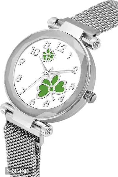 Silver Metal Watch for Womens-thumb3