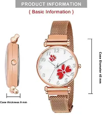 Metal Analog Wrist Watch for Women-thumb3