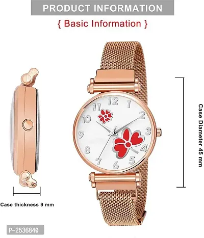 Metal Analog Wrist Watch for Women-thumb4