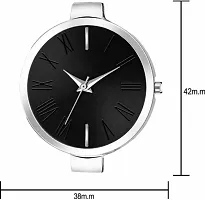 Black Metal Watch For Women-thumb1