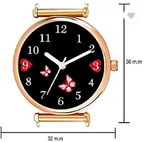 Flower design on dial and strap unique watch for women Analog Watch-thumb3