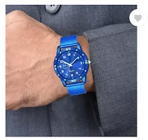 Stylish Blue Limited Edition Analog Watch For Men-thumb1