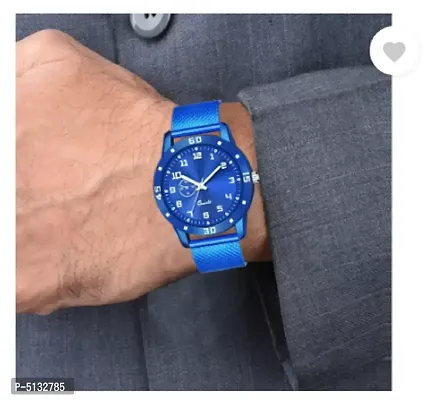 Stylish Blue Limited Edition Analog Watch For Men-thumb2