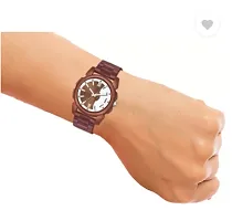 Mahadev black Brown Men and Boy Watch-thumb1