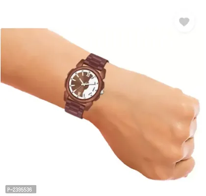 Mahadev black Brown Men and Boy Watch-thumb2