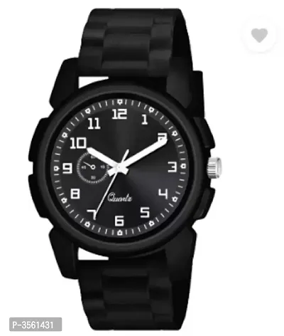 Men Black River Print Watch-thumb0