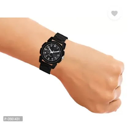 Men Black River Print Watch-thumb3