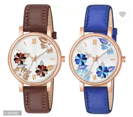 New Arrival Pack Of 2 Watches For Women