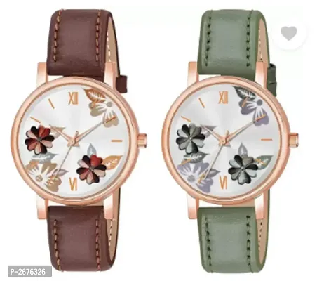New Arrival Pack Of 2 Watches For Women