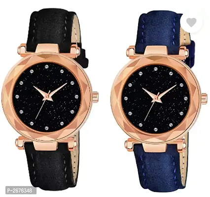 Pack of 2 Watches For Women-thumb0