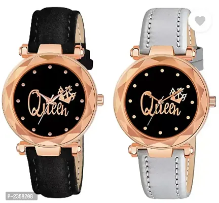 Braslate strap strap set of 2 Women Watch - For Girls