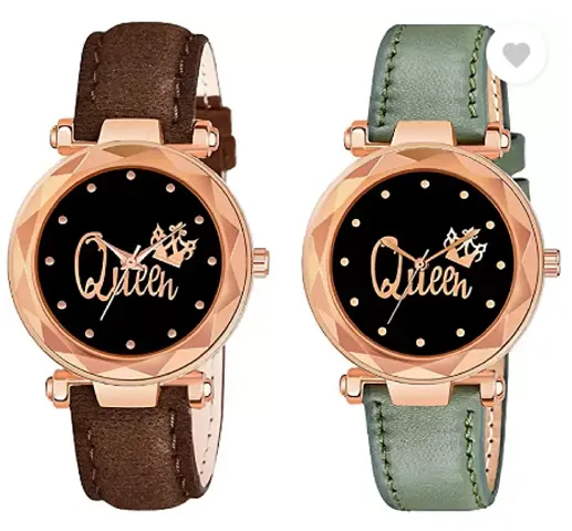 Classy Analog Watches for Women, Pack of 2