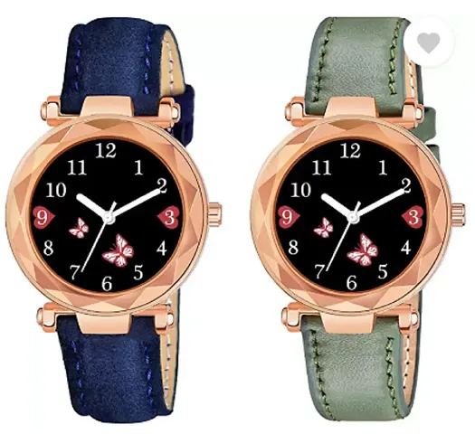 Classy Analog Watches for Women, Pack of 2