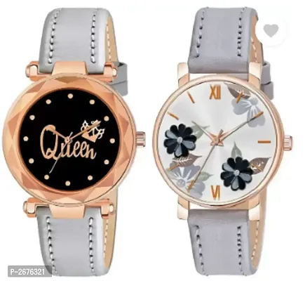 New Arrival Pack Of 2 Watches For Women