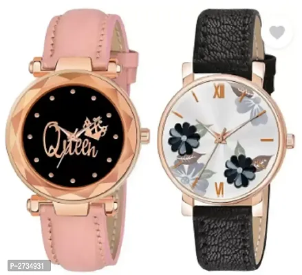 Pack of 3 Metal Watches For Women