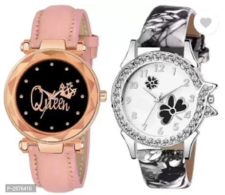 New Arrival Pack Of 2 Watches For Women-thumb0