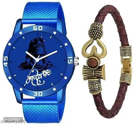 Combo Of  Classic Analog Metal Watches For Men