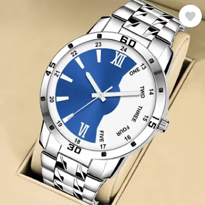 Classy Metal Strap Analog Watches For Men