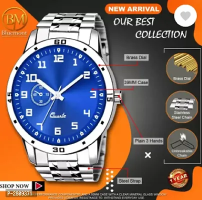 Metal Analog Watch For Women-thumb3