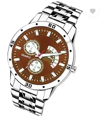 Classic Analog Metal Watch For Men-thumb2