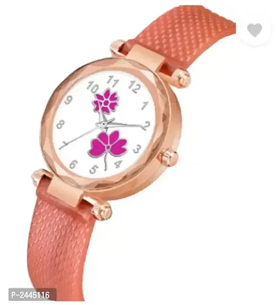 Pink Analog Watch - For Women-thumb2