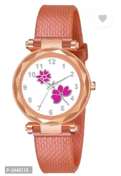 Pink Analog Watch - For Women-thumb4