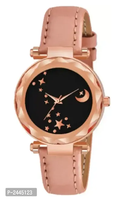 Black Analog Watch - For Women