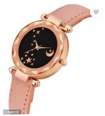 Black Analog Watch - For Women-thumb3