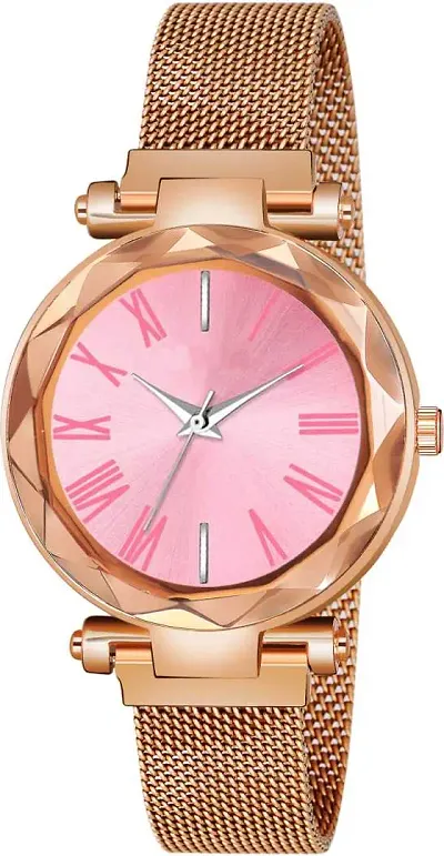 Trendy Crystal Studded Watches for Women