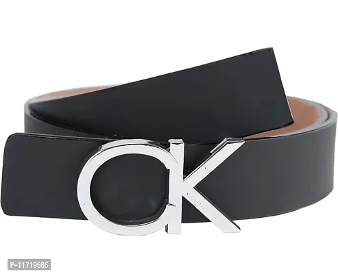 Stylish Fancy Faux Leather Solid Belts For Men-thumb2