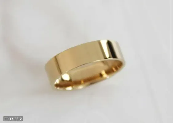 Alluring Golden Stainless Steel   Rings For Men-thumb0