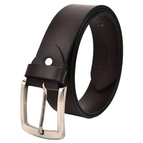 Stylish Solid Leather Belts For Men