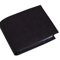 Stylish Black Artificial Leather Wallet For Men-thumb2