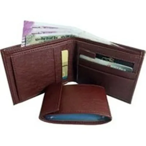 Designer Leatherette Textured Wallets For Men And Boys