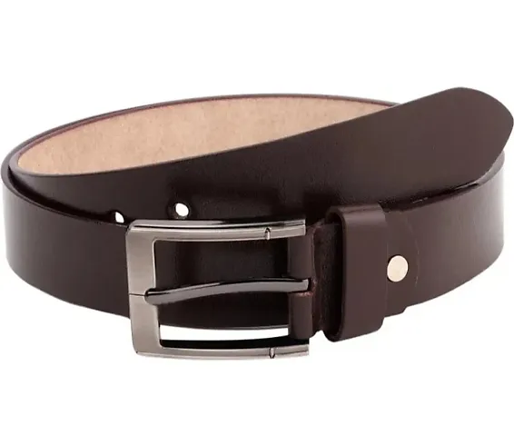 Stylish Faux Leather Textured Belts For Men
