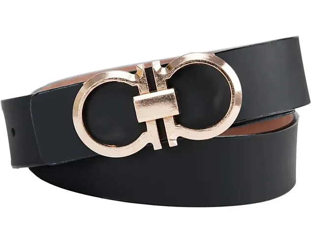 Stylish Faux Leather Textured Belts For Men And Boys