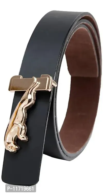 Stylish Fancy Faux Leather Solid Belts For Men-thumb3