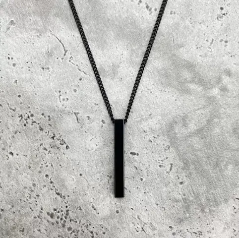 Stylish Stainless Steel Chain With Pendant For Men