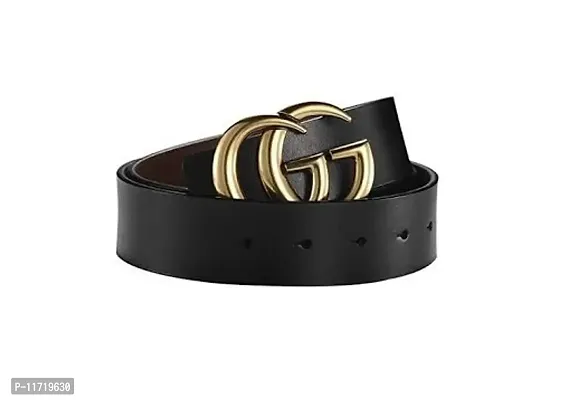 Stylish Fancy Faux Leather Solid Belts For Men-thumb2