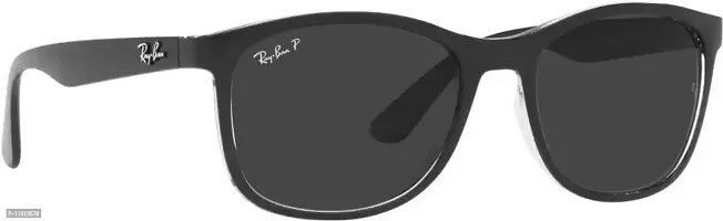 Fabulous Black Plastic Wayfarer Sunglasses For Men-thumb0