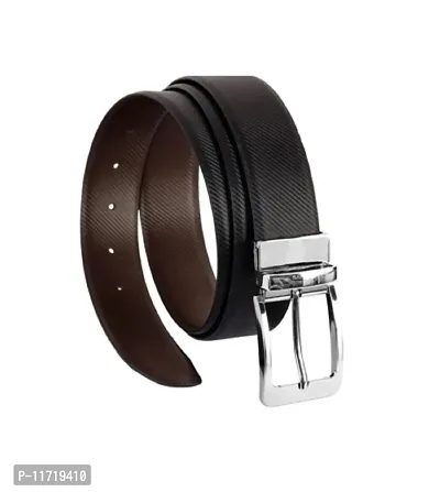 Stylish Fancy Faux Leather Solid Belts For Men-thumb0