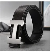 Stylish Fancy Faux Leather Solid Belts For Men-thumb1