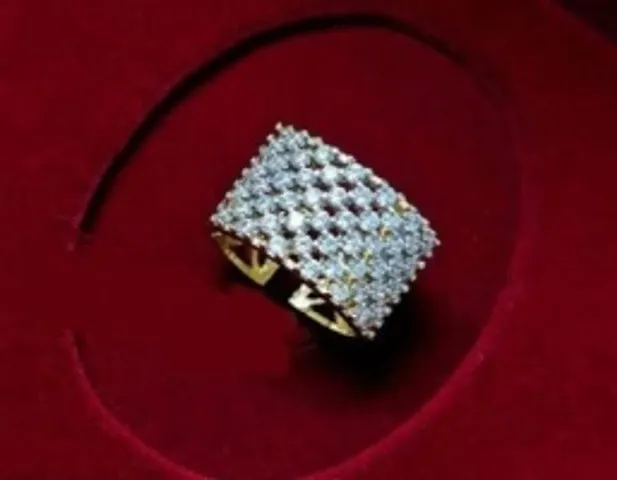Designer American Diamond Rings for Women