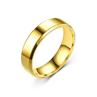 Alluring Golden Stainless Steel   Rings For Men-thumb1