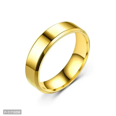 Alluring Golden Stainless Steel   Rings For Men-thumb2