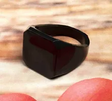 Alluring Black Stainless Steel   Rings For Men-thumb2