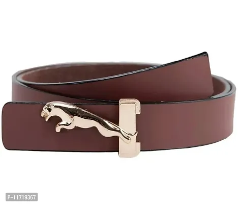 Stylish Fancy Faux Leather Solid Belts For Men-thumb2