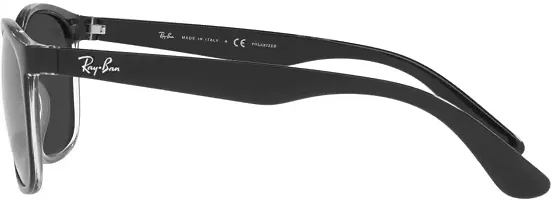 Fabulous Black Plastic Wayfarer Sunglasses For Men-thumb1