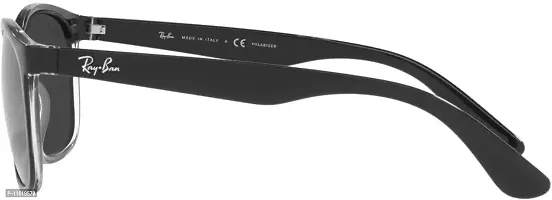 Fabulous Black Plastic Wayfarer Sunglasses For Men-thumb2