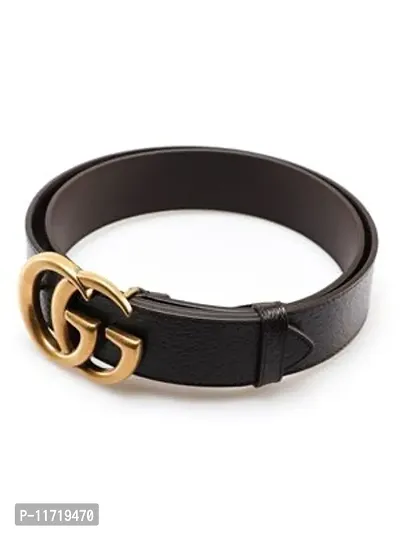 Stylish Fancy Faux Leather Solid Belts For Men-thumb0